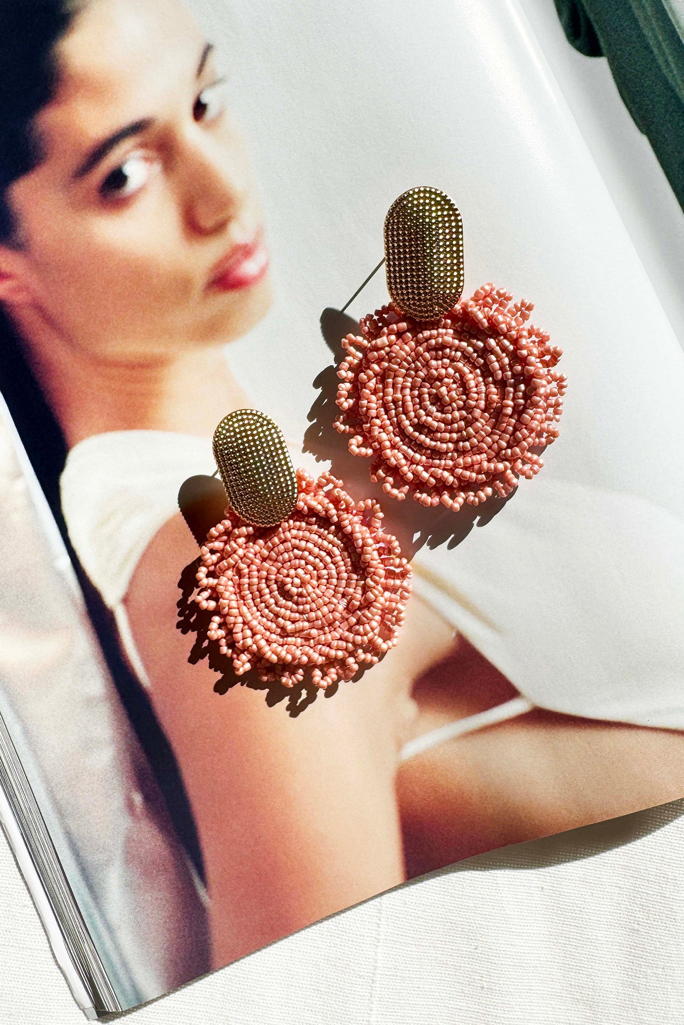 Sand Bound Earrings - Pink | Sage and Paige AUS.