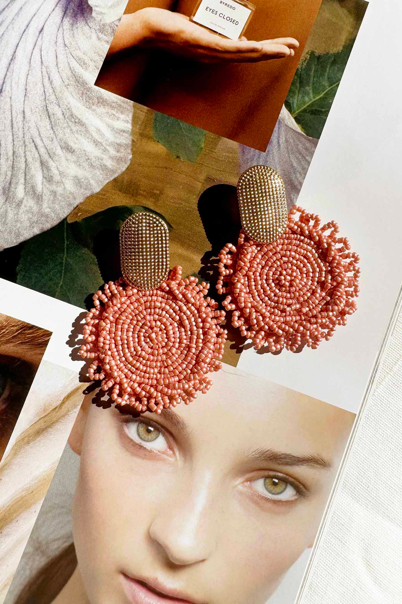 Sand Bound Earrings - Pink | Sage and Paige AUS.