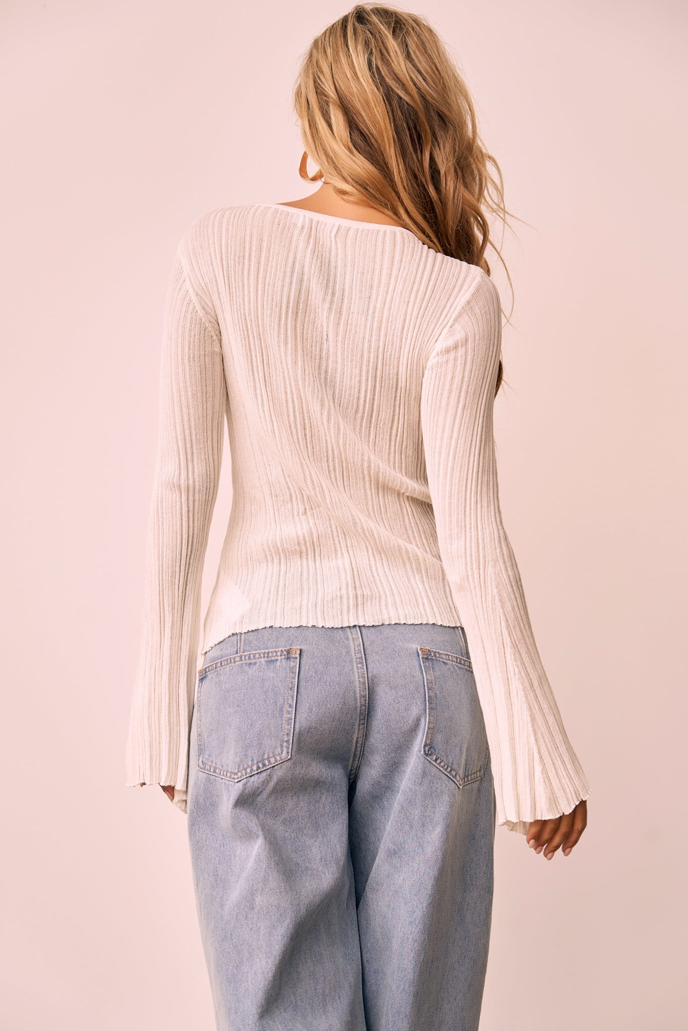 Have Me All Knit Top - White | Sage and Paige AUS.
