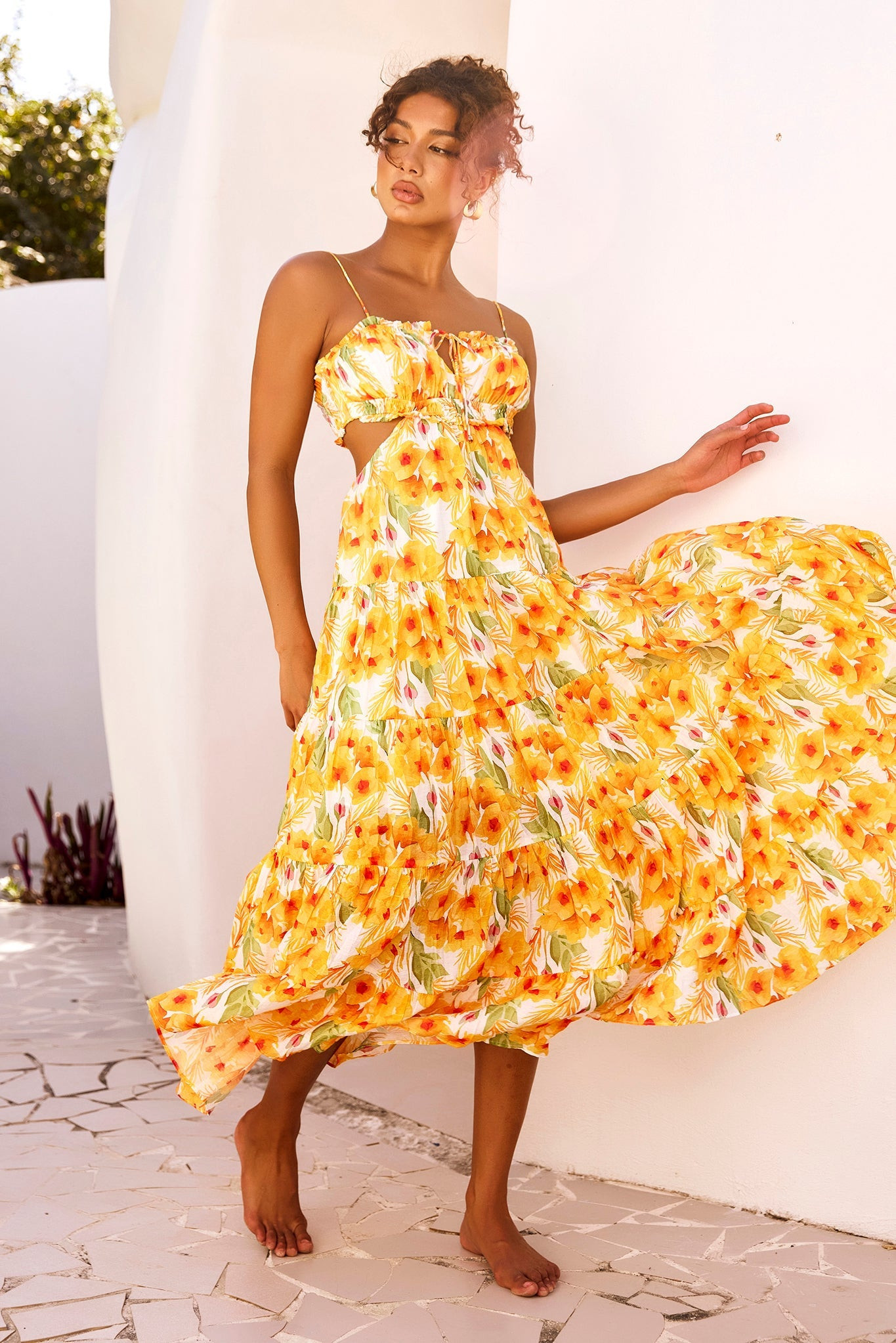 Forever Yours Maxi Dress - Yellow | Sage and Paige AUS.