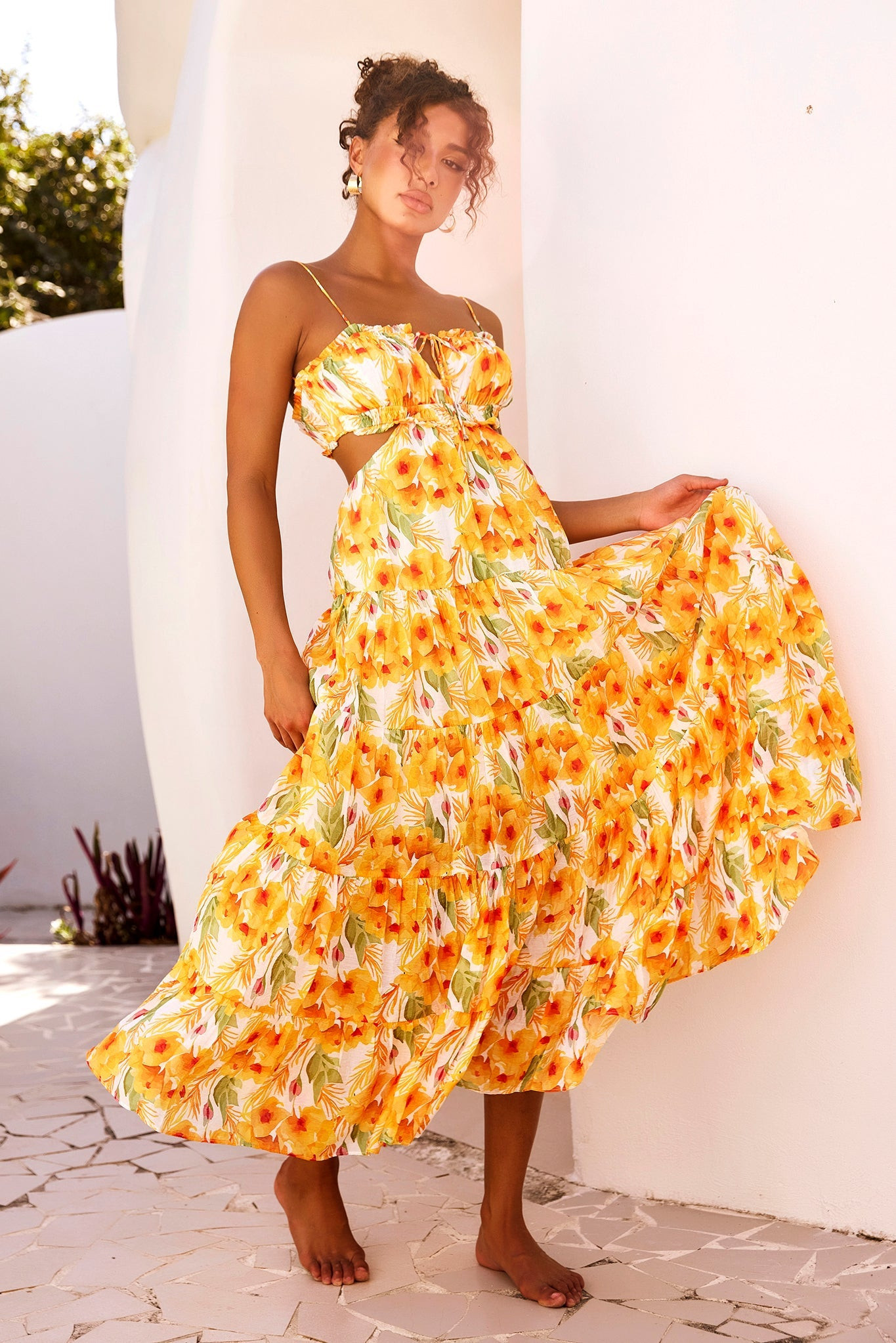 Forever Yours Maxi Dress - Yellow | Sage and Paige AUS.