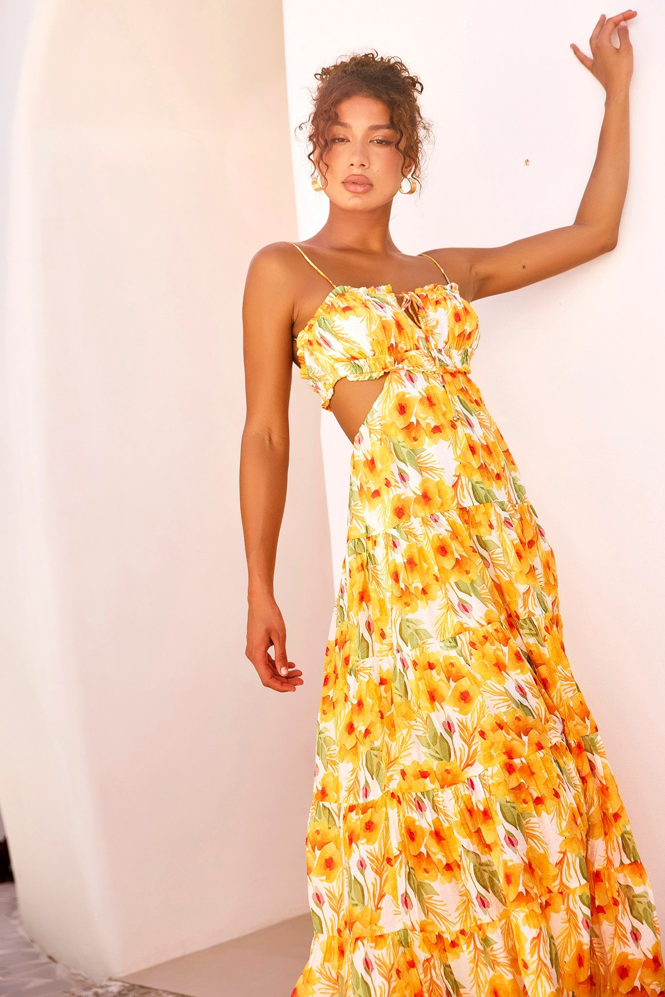 Forever Yours Maxi Dress - Yellow | Sage and Paige AUS.