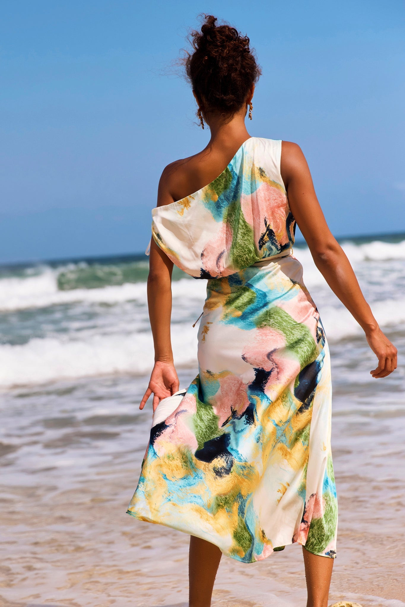Love Notes Midi Dress - Multi | Sage and Paige AUS.