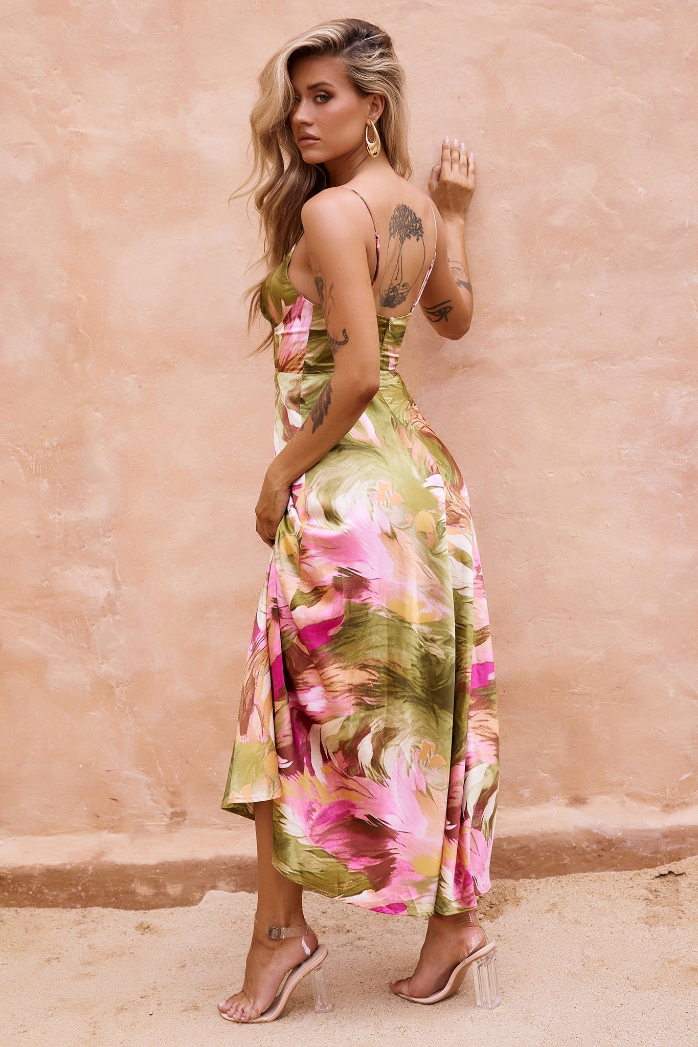 Send Love Maxi Dress - Purple Multi | Sage and Paige AUS.