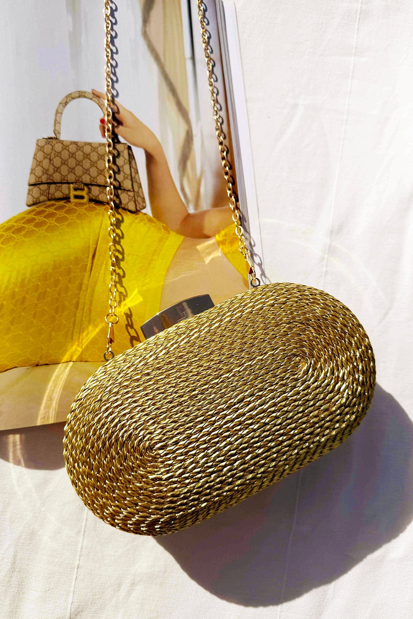 Easy Forever Bag - Gold | Sage and Paige AUS.