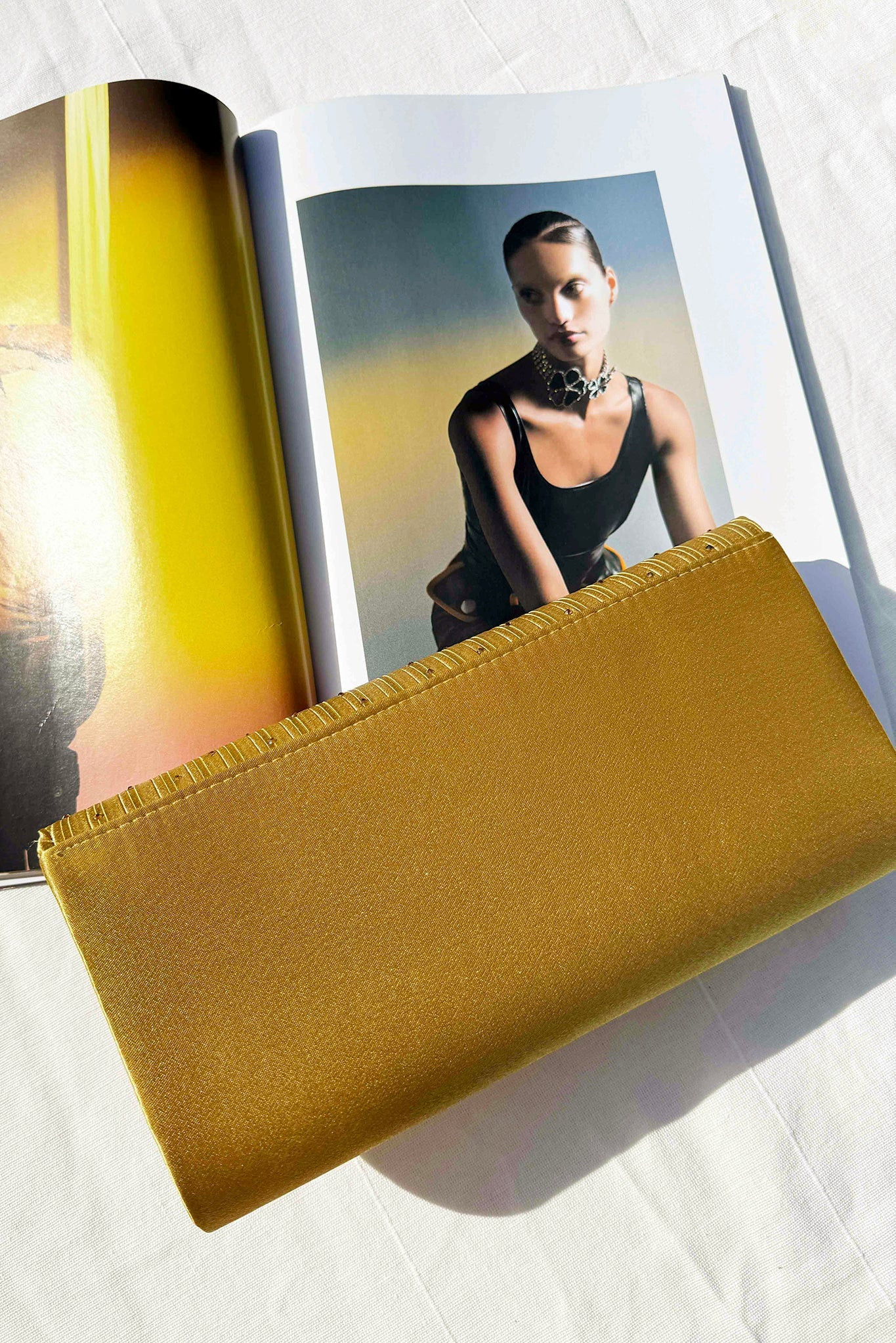 Full Moon Clutch Bag - Gold | Sage and Paige AUS.