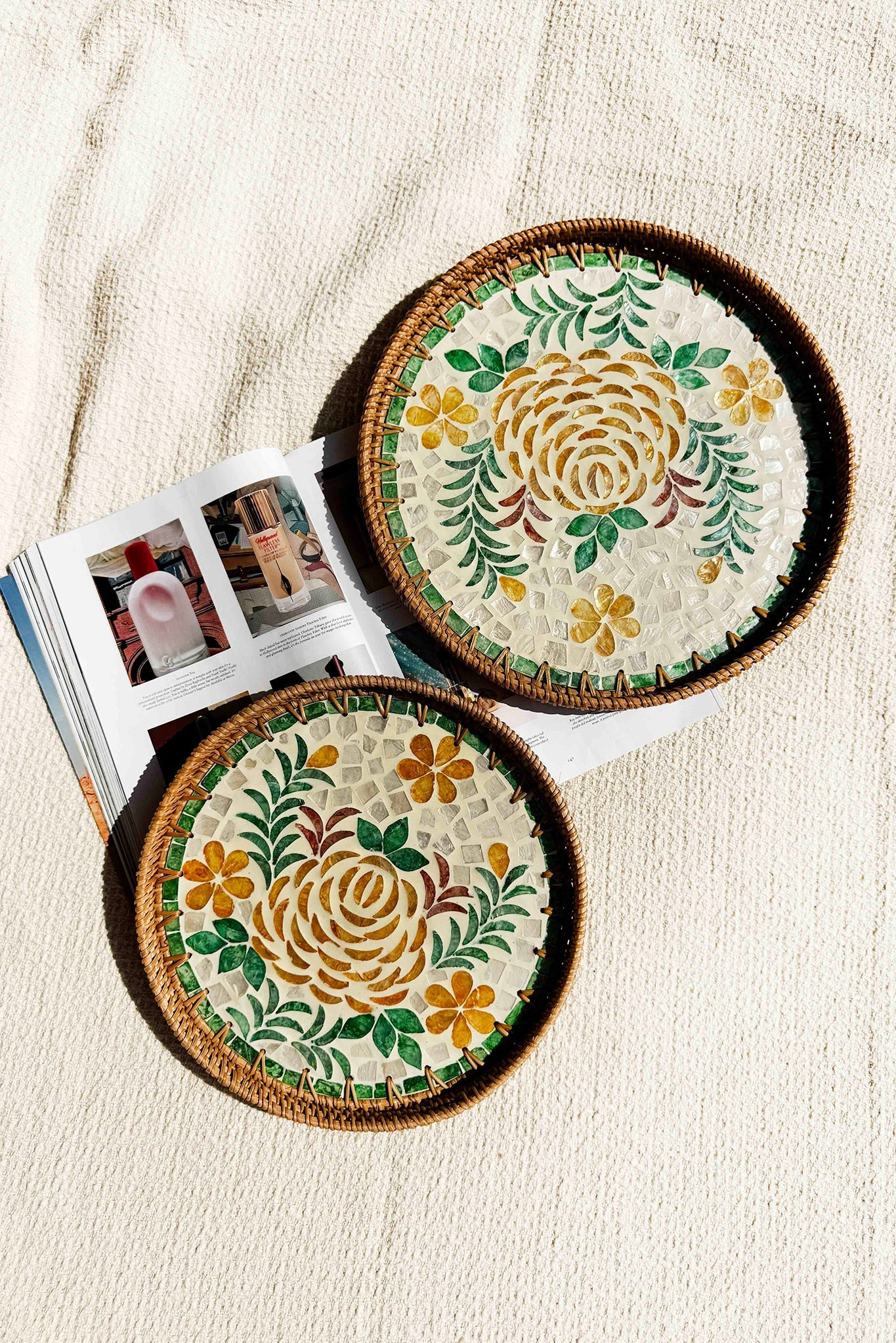 Olsen Tray Set - Yellow | Sage and Paige AUS.