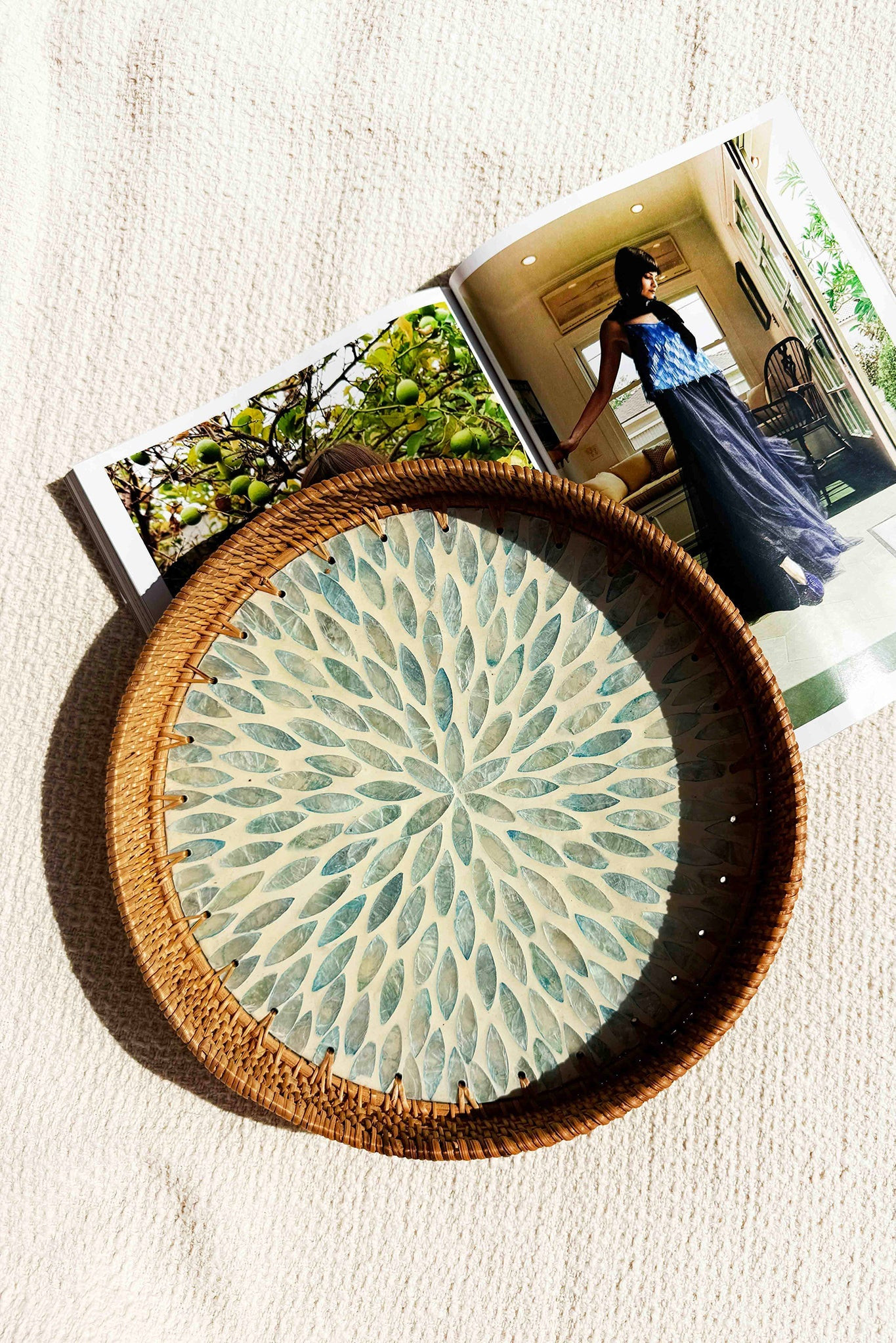 Jade Serenity Tray Set - Aqua | Sage and Paige AUS.