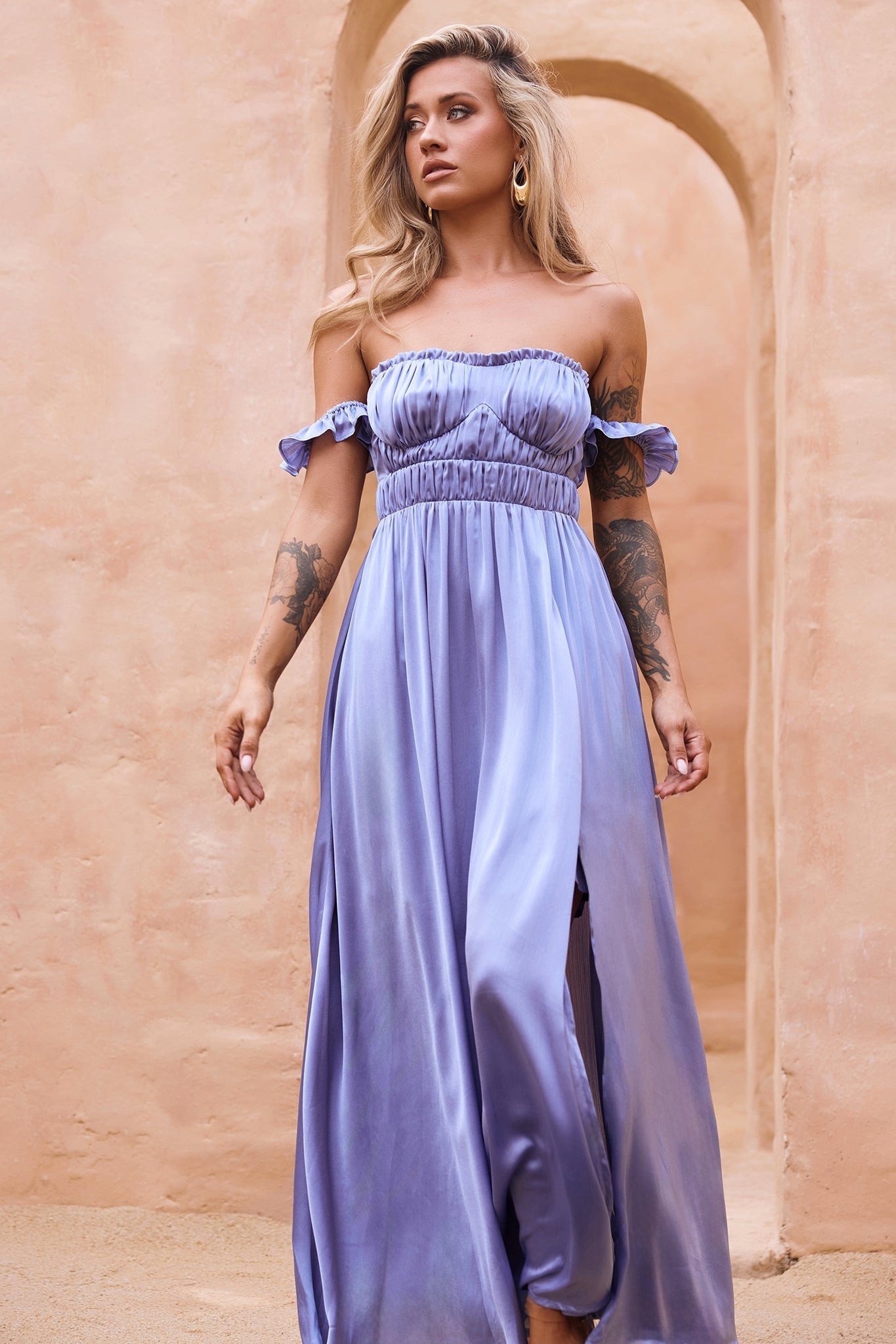 Best Night Maxi Dress - Midnight Blue | Sage and Paige AUS.