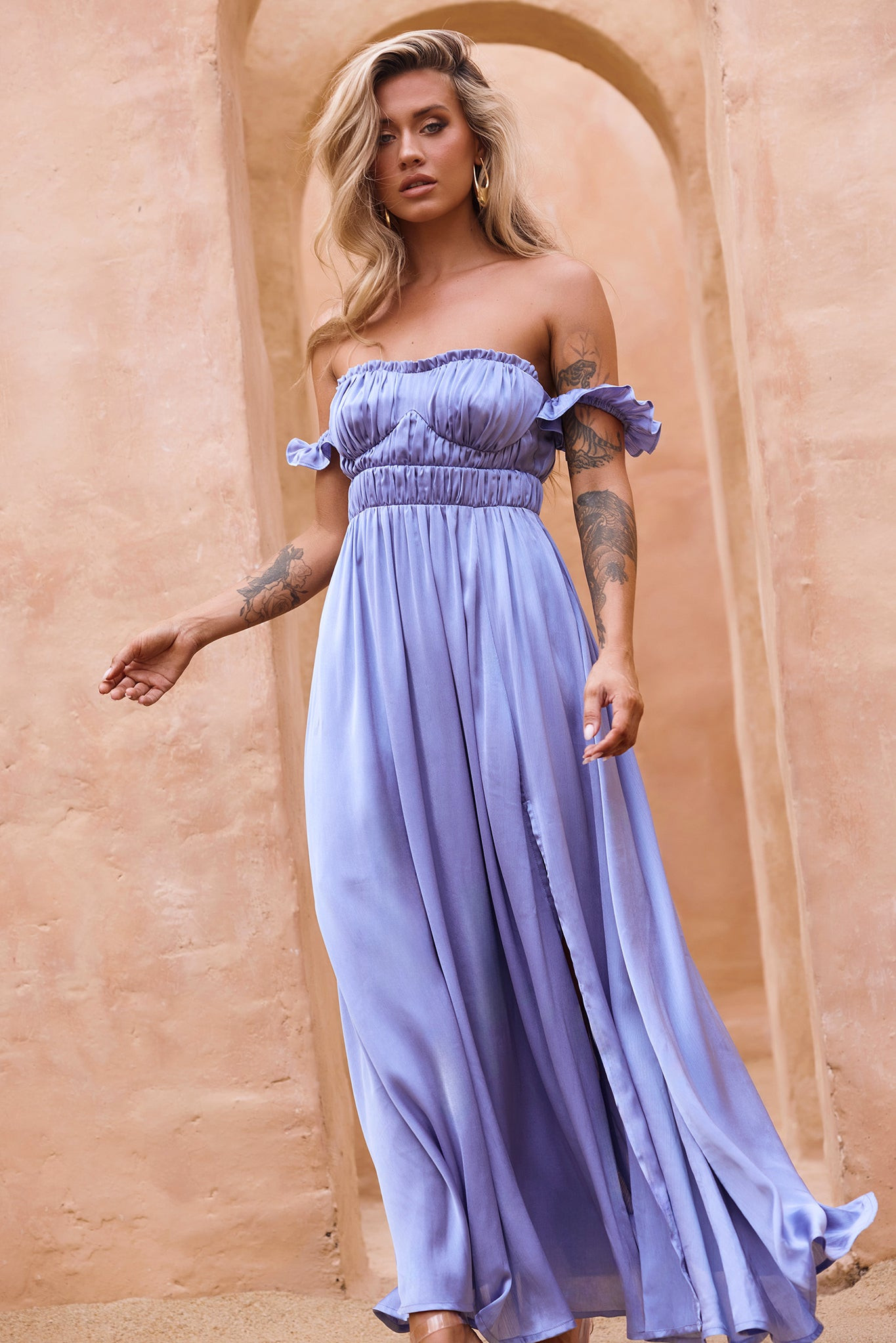 Best Night Maxi Dress - Midnight Blue | Sage and Paige AUS.