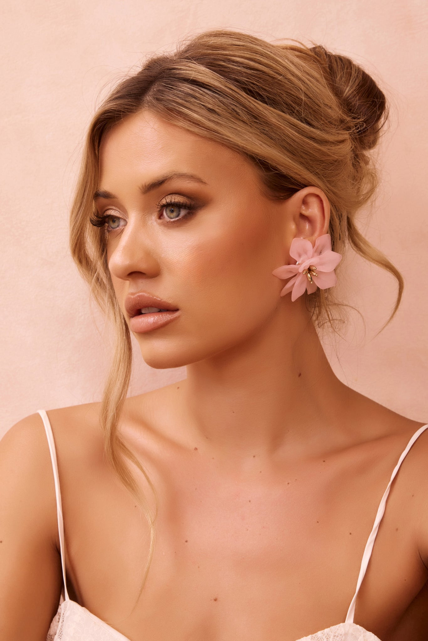 Spring Whisper Earrings - Pink | Sage and Paige AUS.