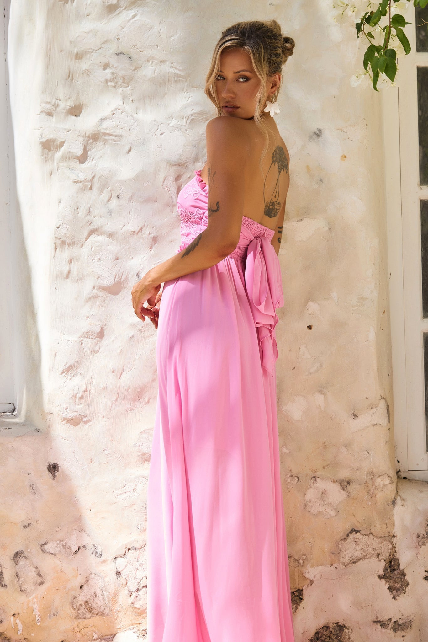 Jules Maxi Dress - Pink | Sage and Paige AUS.