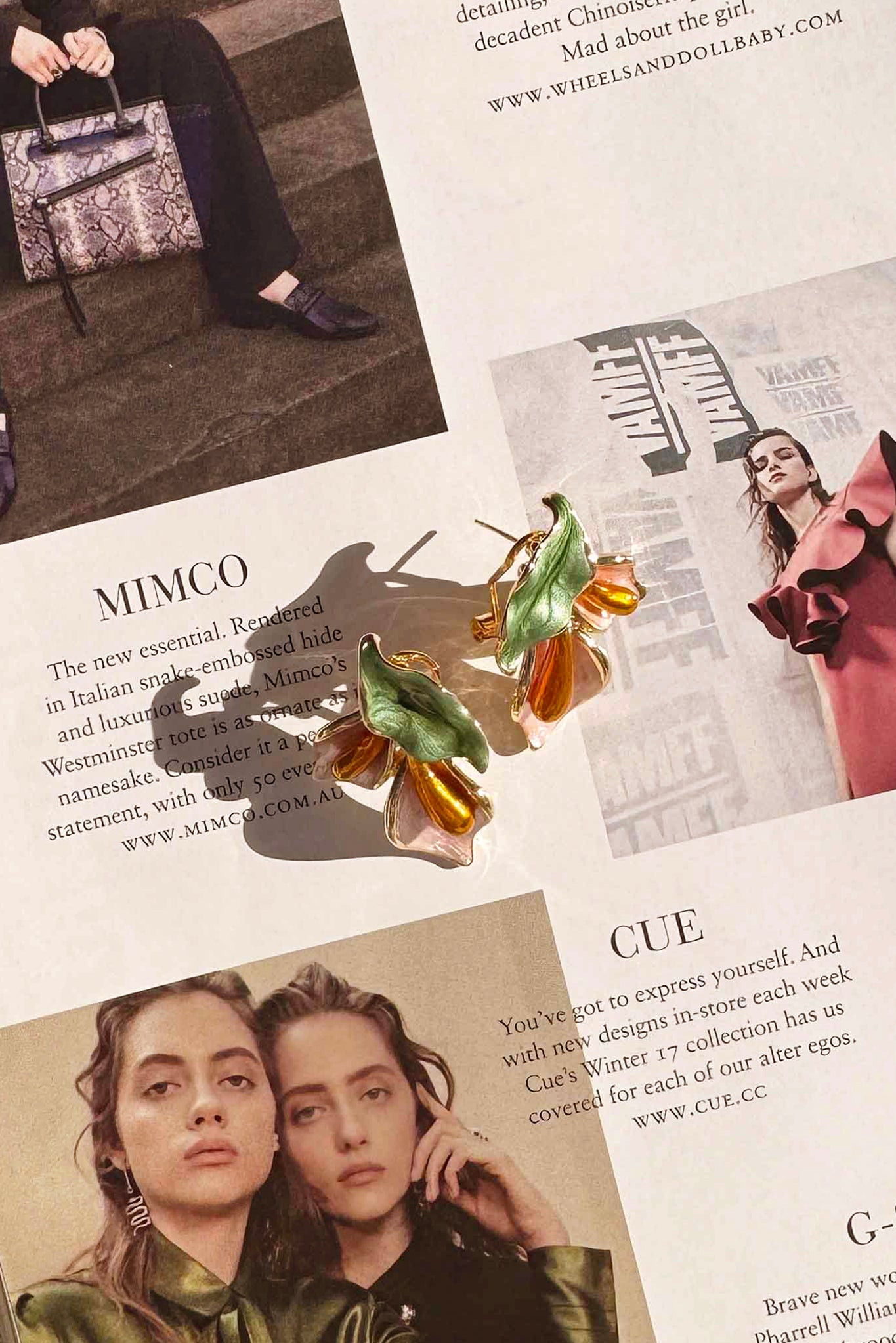 Still Life in Bloom Earrings - Multi