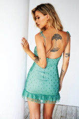 Fawn Mini Dress - Sage | Sage and Paige AUS. Fawn Mini Dress - Sage | Sage and Paige AUS.