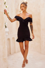 Gabrielle Dress - Black | Sage and Paige AUS.