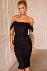 Main Character Midi Dress - Black