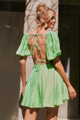 Darling Mini Dress - Green | Sage and Paige AUS. Darling Mini Dress - Green | Sage and Paige AUS.