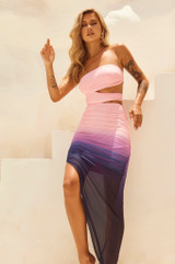Aftersun Maxi Dress - Pink Multi | Sage and Paige AUS.