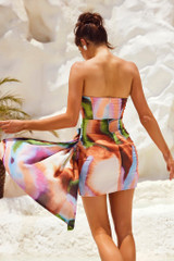 In The Tropics Mini Dress - Orange Multi | Sage and Paige AUS. In The Tropics Mini Dress - Orange Multi | Sage and Paige AUS.