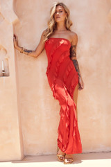 Gold Rush Maxi Dress - Red | Sage and Paige AUS. Gold Rush Maxi Dress - Red | Sage and Paige AUS.