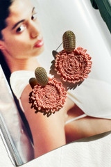 Sand Bound Earrings - Pink | Sage and Paige AUS. Sand Bound Earrings - Pink | Sage and Paige AUS.