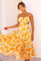Forever Yours Maxi Dress - Yellow | Sage and Paige AUS.