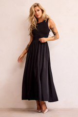 Just Looking Maxi Dress - Black | Sage and Paige AUS.