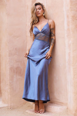 Farrier Maxi Dress - Midnight Blue | Sage and Paige AUS.