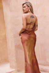 Eye Candy Maxi Dress - Copper | Sage and Paige AUS.