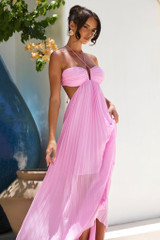 Martini Maxi Dress - Pink | Sage and Paige AUS.