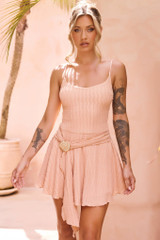 Peak Show Mini Dress - Mocha | Sage and Paige AUS.