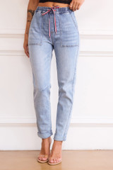 Pretty Lies Jeans - Blue | Sage and Paige AUS.