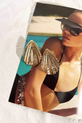 Island Style Earrings - Gold | Sage and Paige AUS.