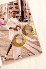 Vera Hoop Earrings - Gold