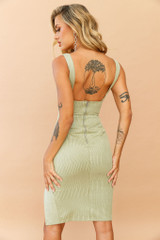 Dream Catcher Dress - Olive | Sage and Paige AUS.