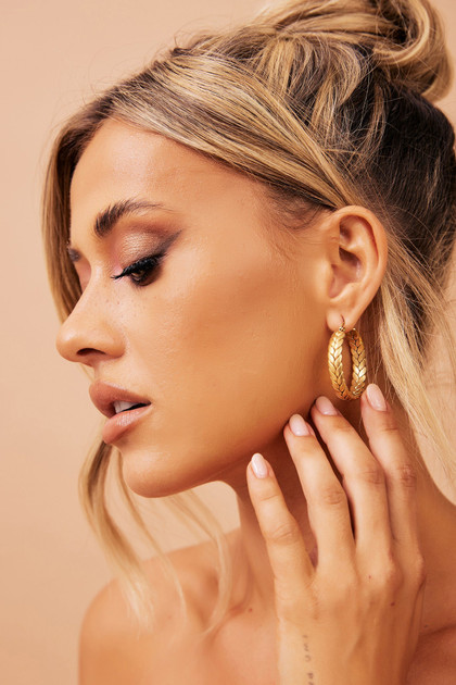 Demi Earrings - Gold | Sage and Paige AUS.