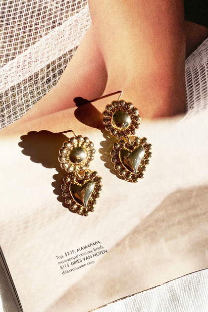 Girl Of The Season Earrings - Gold | Sage and Paige AUS.