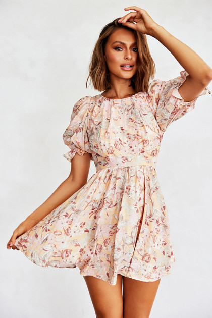 La Perla Mini Dress - Nude | Sage and Paige AUS. La Perla Mini Dress - Nude | Sage and Paige AUS.