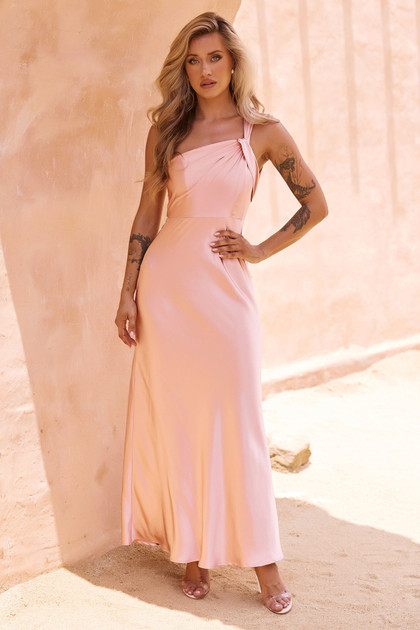 Serene Sway Maxi Dress - Blush | Sage and Paige AUS.