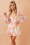 Vierra Mini Dress - Orange | Sage and Paige AUS.