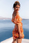 Find My Way To You Dress - Orange | Sage and Paige AUS.