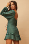 Xena Mini Dress - Forest Green | Sage and Paige AUS.