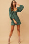 Xena Mini Dress - Forest Green | Sage and Paige AUS.