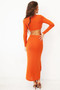 Good Things Midi Dress - Rust | Sage and Paige AUS.
