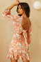 Stole My Love Chiffon Mini Dress - Rose | Sage and Paige AUS.