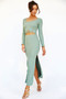 One in a Million Midi Dress - Olive | Sage and Paige AUS.