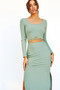 One in a Million Midi Dress - Olive | Sage and Paige AUS.