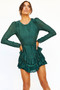 Skylar Mini Dress - Green | Sage and Paige AUS.