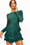 Skylar Mini Dress - Green | Sage and Paige AUS.