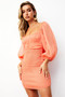 Fantasy Mini Dress - Peach | Sage and Paige AUS.